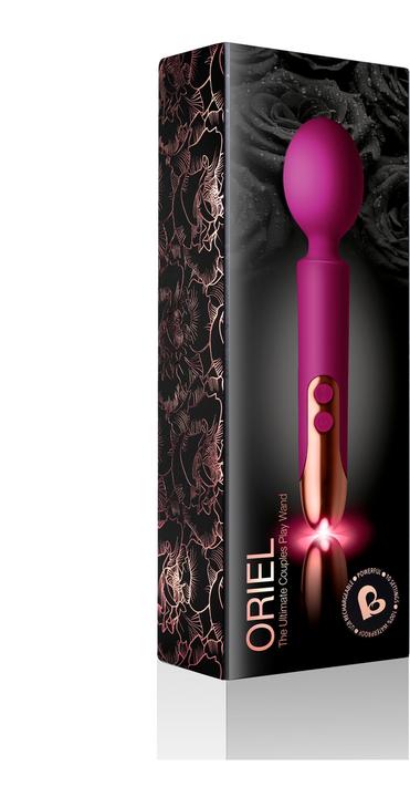 Produktbild Rocks-Off Oriel Aufladbarer Stabvibrator Fuchsienfarben