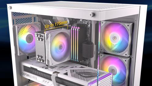 Actual product image Antec CX800 ARGB BLANC - MT/SANSALIM/ATX (mATX, Mini-ITX, ATX)