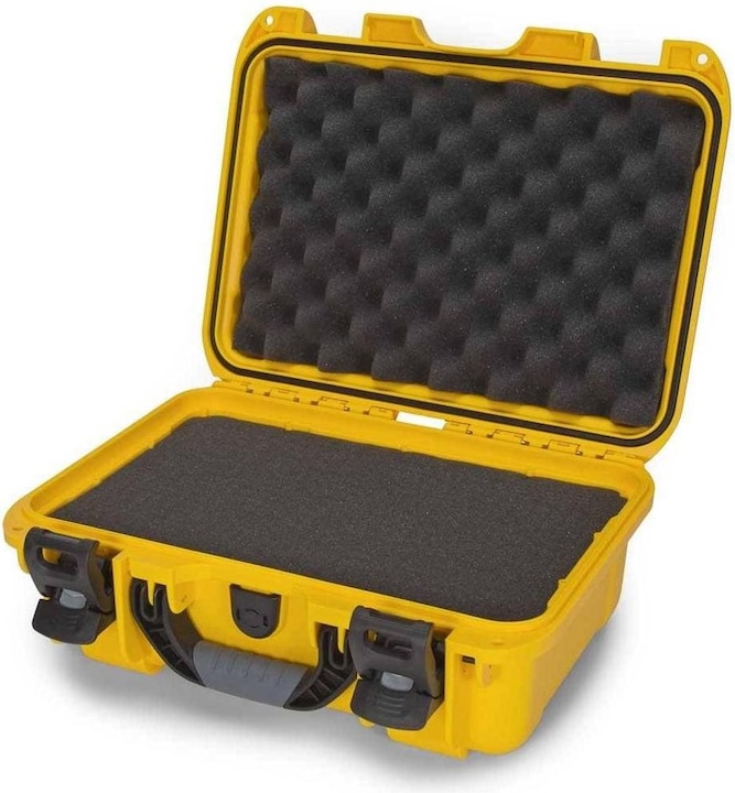 Nanuk Kunststoffkoffer 915 - mit Schaum Gelb (Kamera Schultertasche, 13 l)