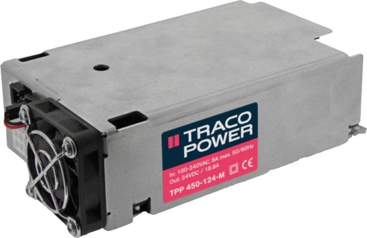 Produktbild TracoPower TPP 450-115-M AC/DC-Netzteilbaustein, geschlossen 30000mA 450W +16.2 V/DC