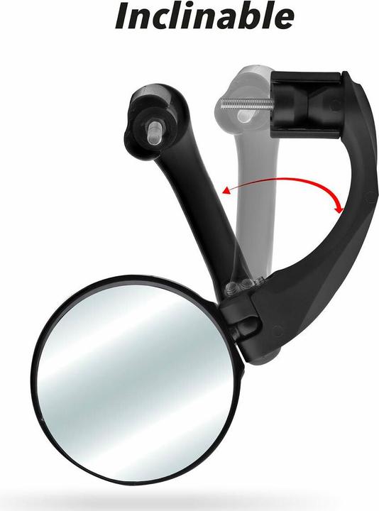 Actual product image T'nB WAY Urban Moov Velo steering wheel mirror black