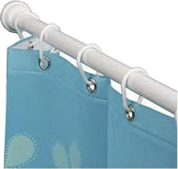 Actual product image Mirtak Vorhangstange Weiss PP (125 x 220 cm)