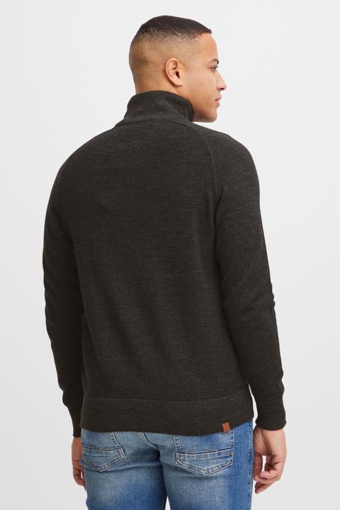Immagine prodotto Blend Ganbolf Maglione In Maglia Grossa Pullover Con Colletto Troyer In Cotone 100% Stampa (XL)