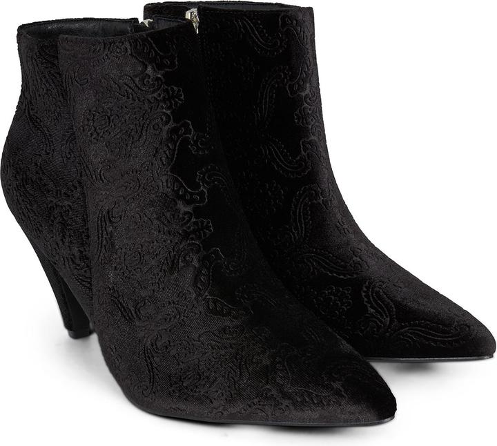 Image du produit Joe Browns Embossed Pattern Velvet Ankle Boots (41)