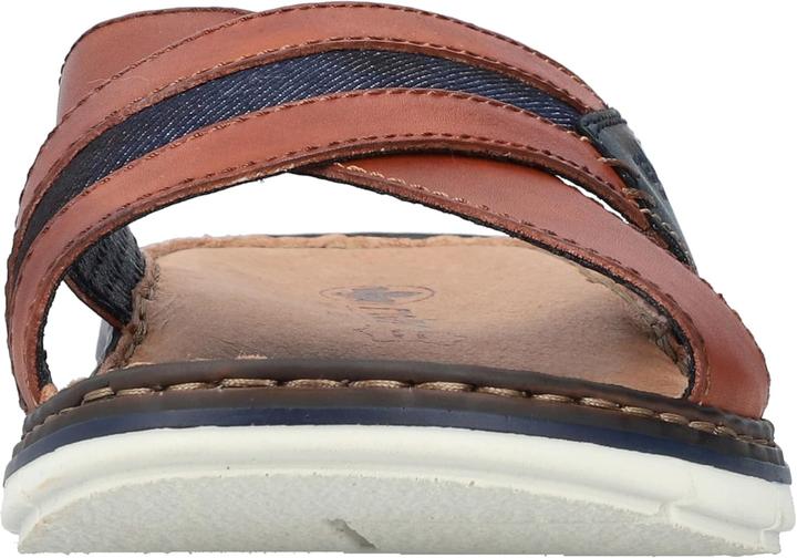 Image du produit Rieker heren slipper - Cognac - Maat 41 (41)