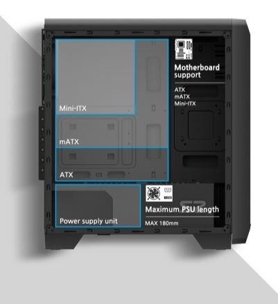 Immagine prodotto Zalman S2 (ATX, mATX, Mini-ITX)