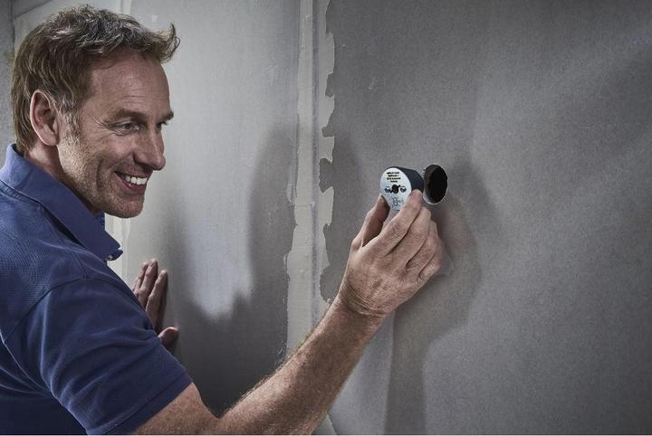 Produktbild wolfcraft 1 Aufbohrhilfeset Ø35-70mm (70 Millimeter)