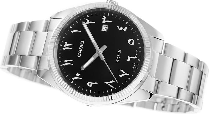 Actual product image Casio Arabisch MTP-1302D-1B3VDF Herrenuhr + BOX (Analogue wristwatch)