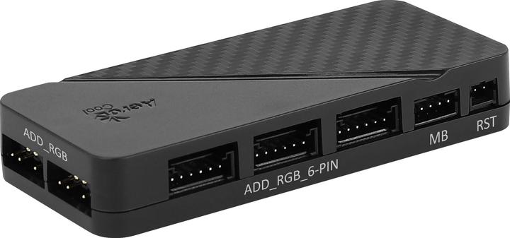 Produktbild AeroCool Edge 14 Pro Lüfter, RGB, 3er Pack inkl. Controller (140 mm, 3 x)