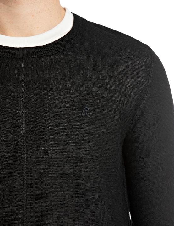 Image du produit Replay heren trui, 098 Black, L (L)
