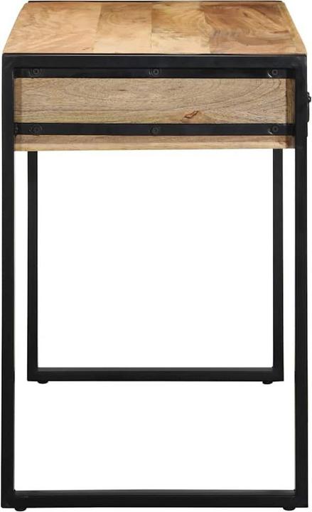 Actual product image VidaXL Desk 100x50x75 cm Rough solid wood mango desk Work desk (100 x 50 x 75 cm)