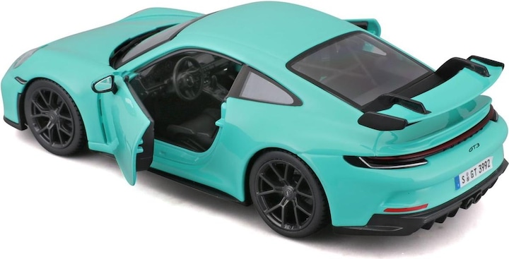 Actual product image Bburago Porsche 911 GT3 (1 piece - green or orange)