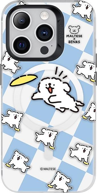 Actual product image Benks Collaboration Case iPhone 15 Pro Max - Frisbee Puppy (Apple iPhone 15 Pro Max)