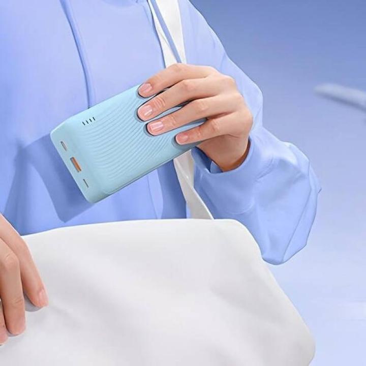 Actual product image Baseus Airpow 20000mAh 20W powerbank (blue) (20000 mAh, 20 W, 74 Wh)