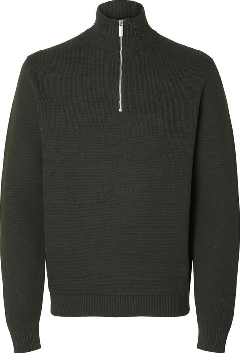 Image du produit Selected Homme Slhdane Ls Knit Structure Half Zip Noos (XXL)