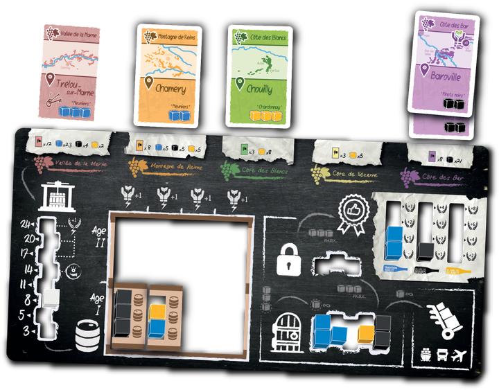 Actual product image Old Hen Games AOC : Age of Champagne - French (French)