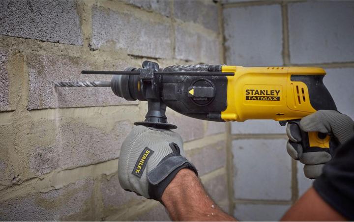 Actual product image Stanley ST HAMMER SDS + 800 W 2.4 J INTERCHANGEABLE HANDLE SFMEH210K