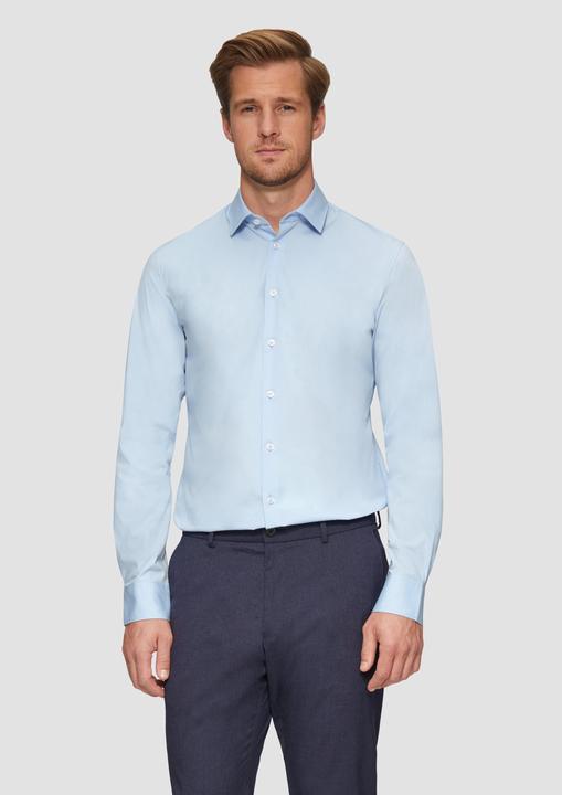 Actual product image S.Oliver Hemd Tailored Fit: Businesshemd aus Baumwollstretch (44)