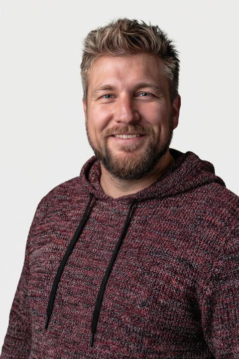 Produktbild Men+ Kapuzen-Pullover, Strick Hoodie, Melangestrick (L)