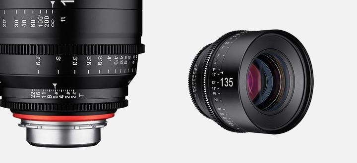 Actual product image Samyang XEEN 135mm T2.2 FF Cine Canon (Canon EF, APS-C / DX)