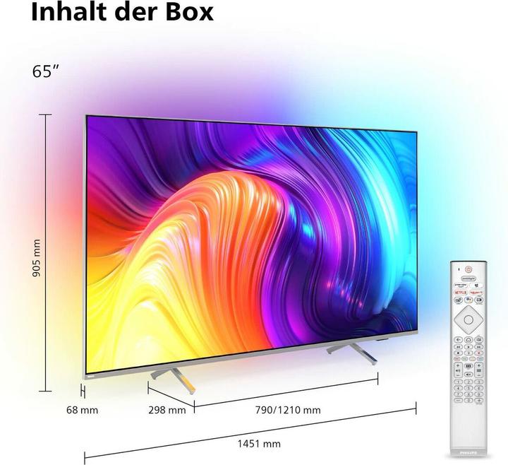Produktbild Philips 65PUS8507/12 (65", PUS8507, LED, 4K, 2022)