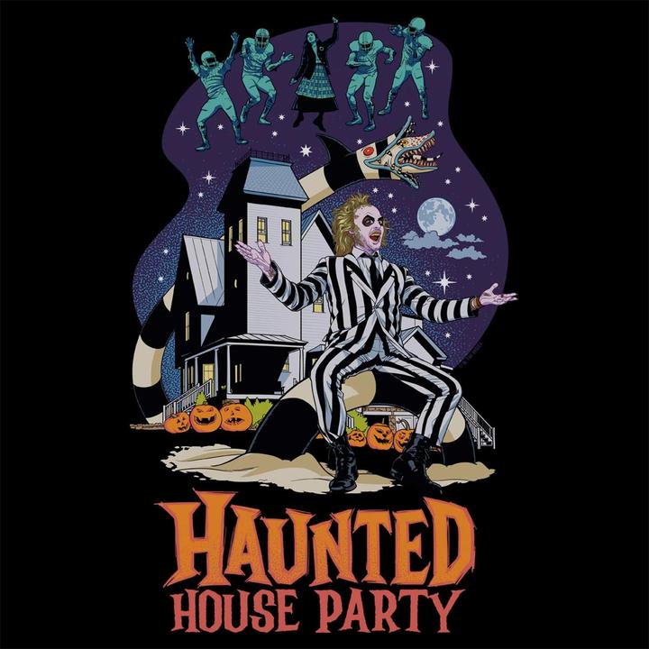 Produktbild Beetlejuice Haunted House Party TShirt (M)