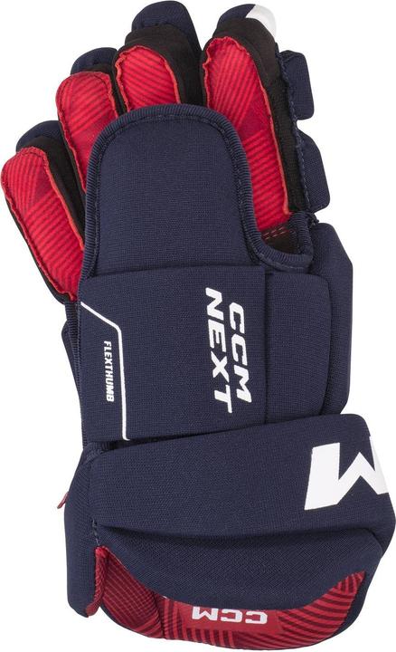 Immagine prodotto CCM NEXT JR Hockeyhandschuhe (Dunkelblau (Marineblau)/Weiss, JR 10"/25 cm) (10)