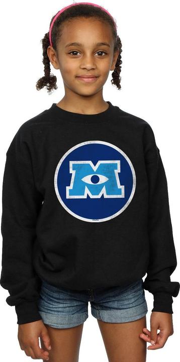 Produktbild Disney Monsters University Monster Emblem Sweatshirt Mädchen (152, 158)