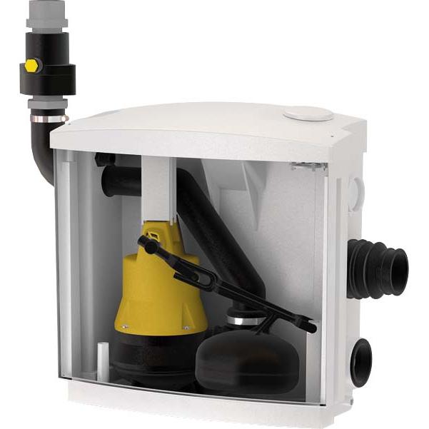 Pentair, Wasserpumpe, Schmutzwasserhebeanlage Hebefix plus (Schmutzwasserpumpe)