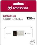 Produktbild Transcend JetFlash 890 (128 GB, USB-A, USB-C)