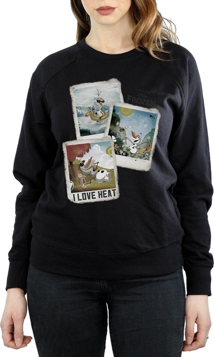 Immagine prodotto Disney Frozen Felpa Olaf Polaroid Donna (M)