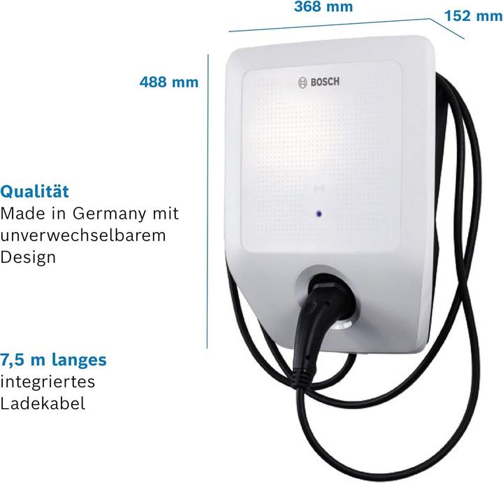 Produktbild Bosch Home Comfort Power Charge 7000i (Typ 2, 11 kW, 16 A)
