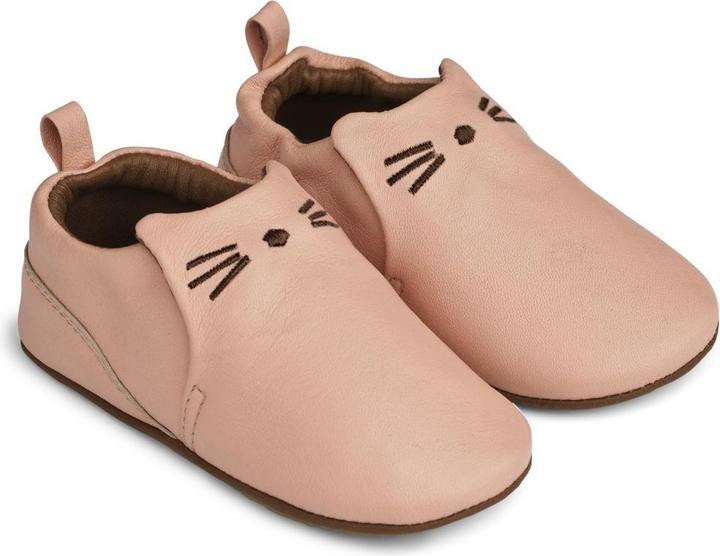 Actual product image Liewood Leather Slippers / Finches Eliot Pale Tuscany (25)