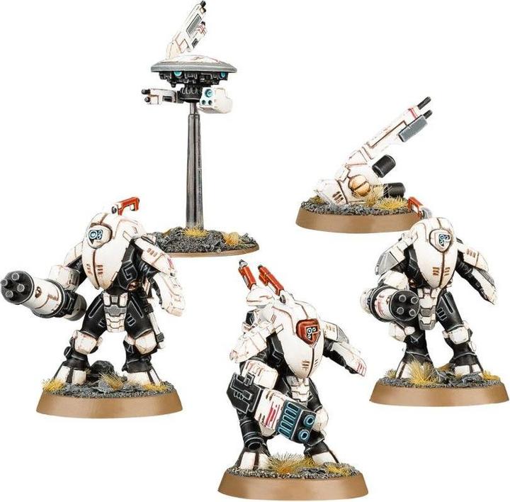 Actual product image Games Workshop XV25 Stealth Battlesuits (Plastic)