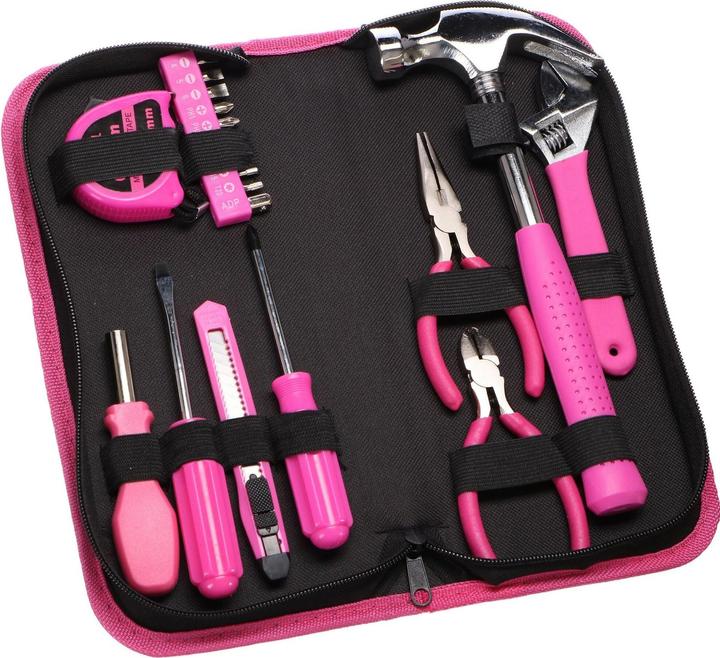 Actual product image Sixtol HOME PINK 20 Tool Set (20 pieces)