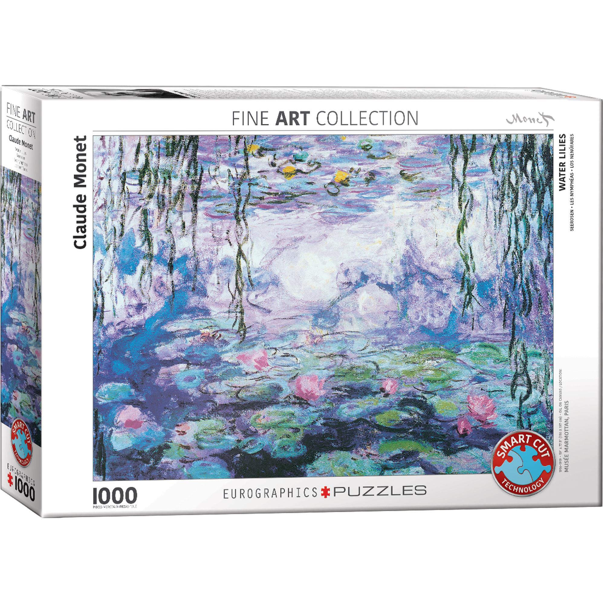 Eurographics Seerosen von Claude Monet (1000 Teile)