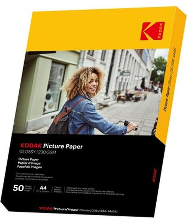 Image du produit Kodak Papier photo 230g 11.8 mil Glossy 4/6x100 (9891267) (230 g/m², 21 x 29,7 cm)