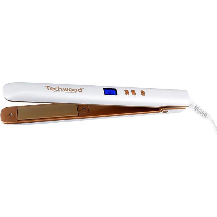 Techwood, Glätteisen, Prostownica Prostownica do włosów TFL-291D (biała) (Glätteisen)