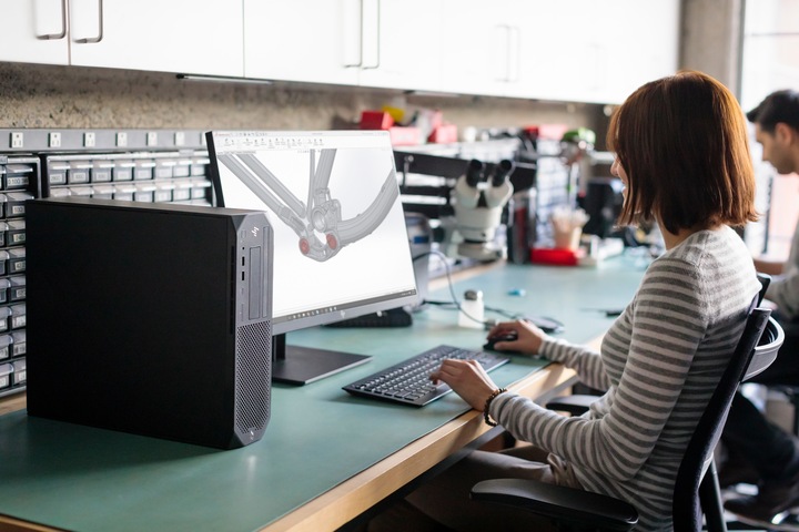 Actual product image HP Z2 – G4 SFF (Intel Core i7-9700, 16 GB, 512 GB)