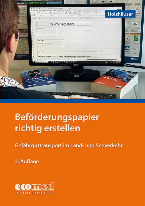 Ecomed Beförderungspapier richtig erstellen (Allemand, Petra Holzhäuser, 2025)