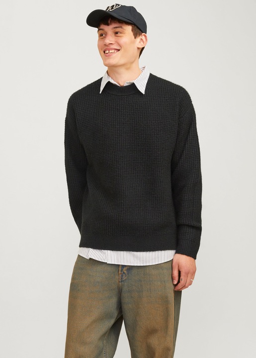 Image du produit Jack & Jones Unicolore Pull en maille à col rond Pull en maille à col rond (XS)