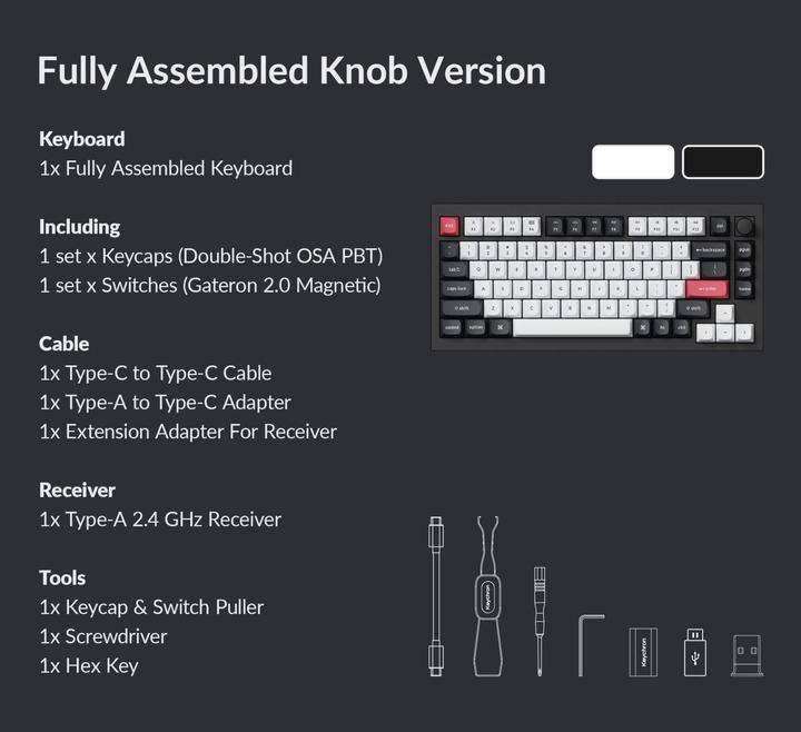 Produktbild Keychron Q1 HE (Magnetic Switch) (US)