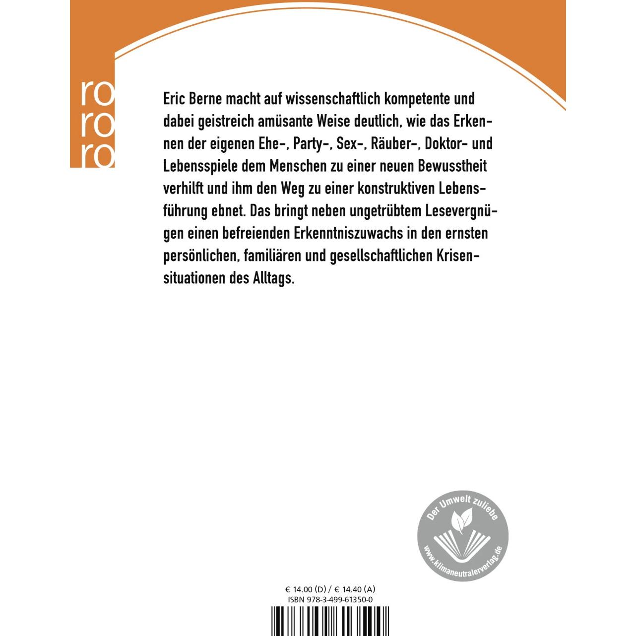 Thumbnail - Spiele der Erwachsenen, Ratgeber von Eric Berne