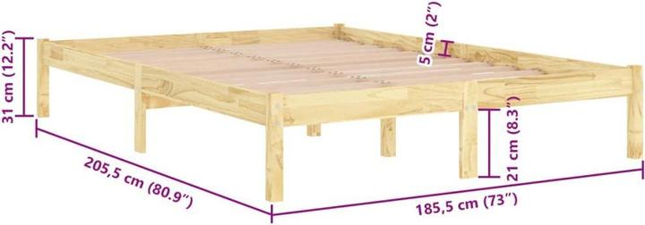 Actual product image vidaXL Smith (180 x 200 cm)