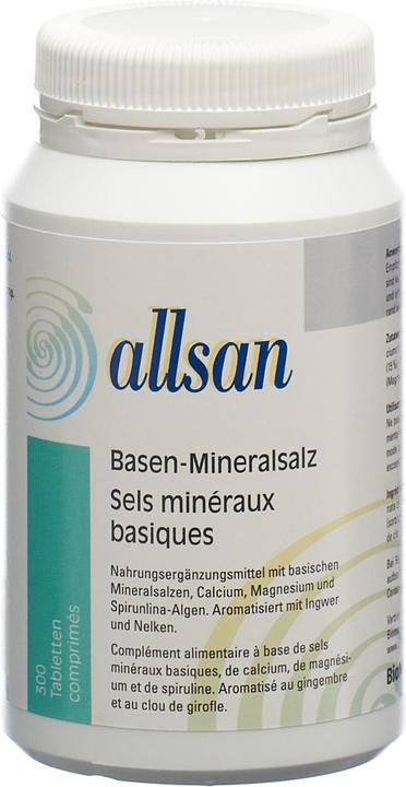 Produktbild Allsan Basen Mineralsalz Tabletten (300 Stück, Tabletten, 230 g)