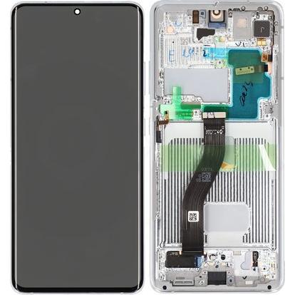 Samsung Galaxy S21 Ultra 5G Display LCD Phantom Silver (Display, Galaxy S21 Ultra 5G), Mobilgerät Er