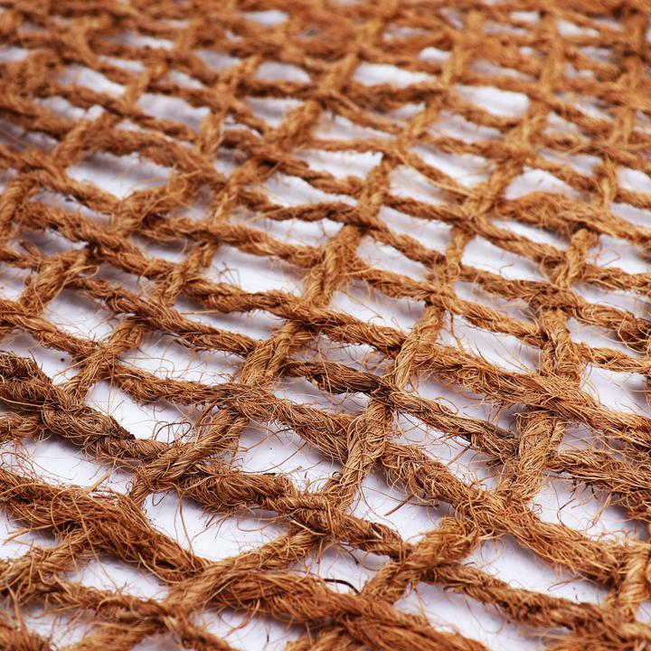 Actual product image Aquagart 4 Pflanztaschen Kokosgewebe 8 Taschen Ufermatte Böschungsmatte für Teichfolie