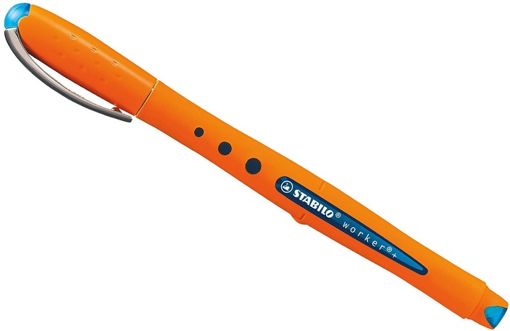 Produktbild STABILO worker+ Tintenroller (Blau, 1 x)
