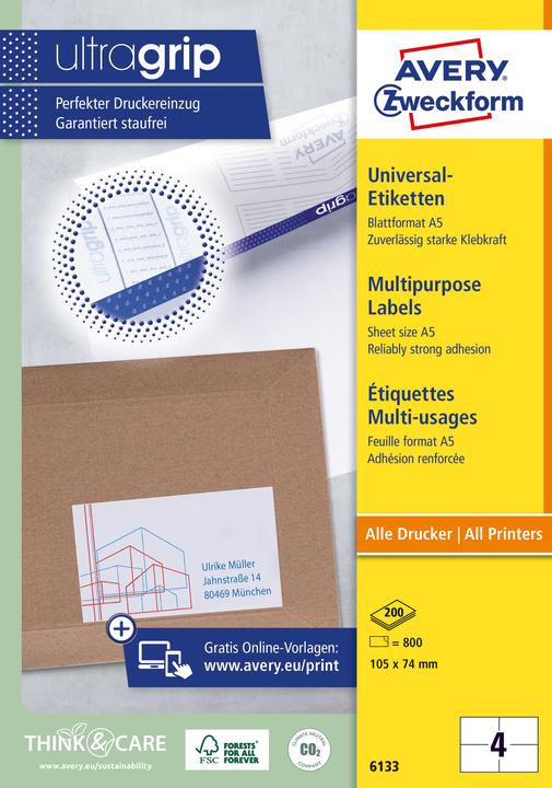 Produktbild Avery Zweckform Universal