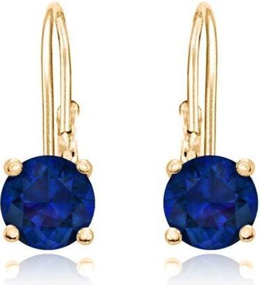 Image du produit JVD Boucles d'oreilles plaquées or avec zircons SVLE0620XH2GM00 - Dimensions : 1.4 x 0.7 cm (Laiton)